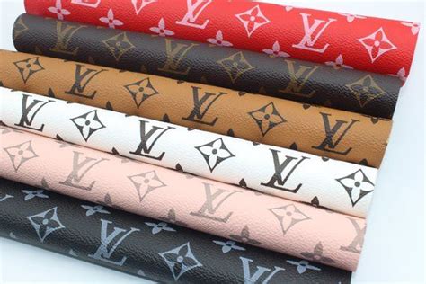 lv faux leather|louis vuitton faux leather fabric.